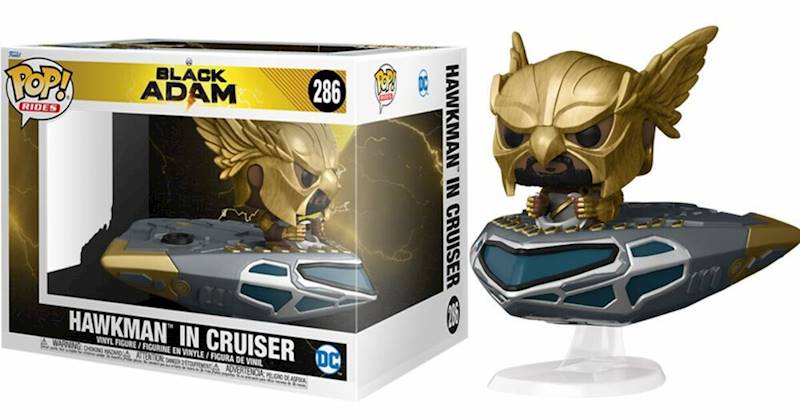 Funko POP! DC Rides Hawkman in Cruiser 286