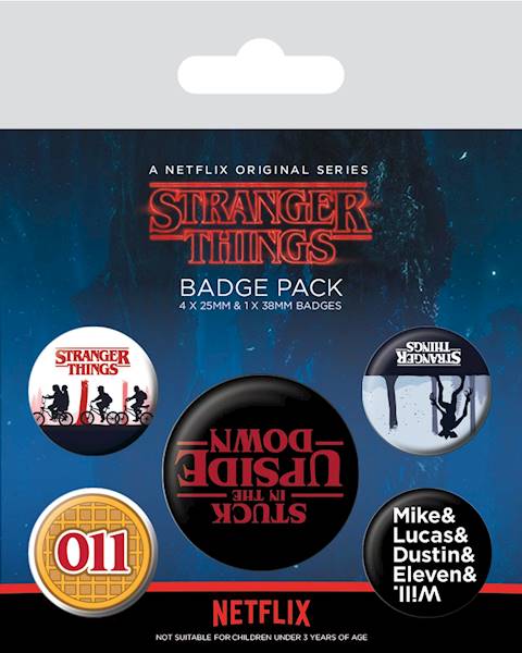 Stranger Things Badge Pack