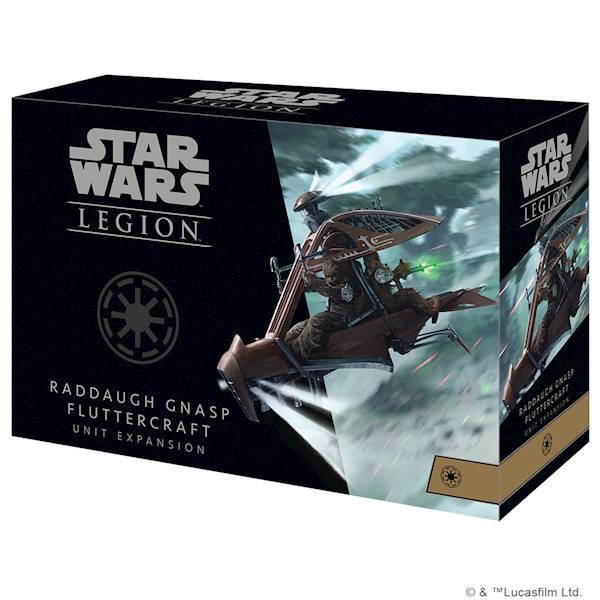 SW Legion Republic Raddaugh Gnasp Fluttercraft