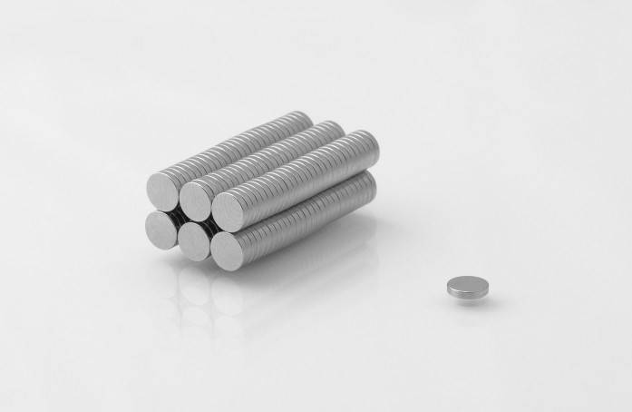 Magnes neodymowy WALEC śr 10mm x wys 2mm