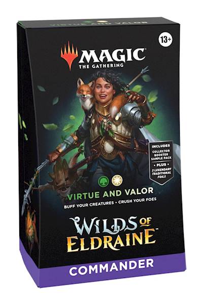 MtG Wilds of Eldraine Commander Virtue and Valor