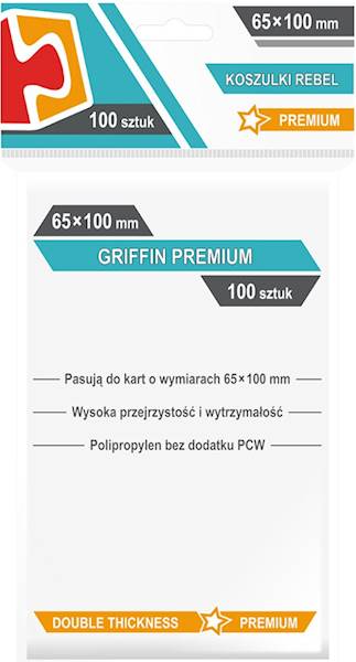 Koszulki Rebel 65x100 Griffin Premium 100 szt.