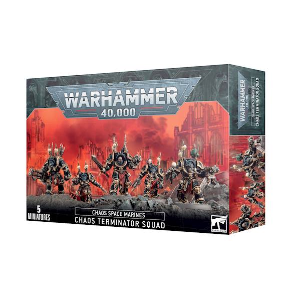 WH40K Chaos Space Marines Terminator Squad