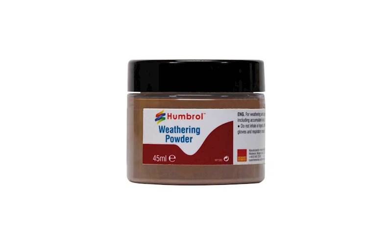 Humbrol Pigment 45ml Dark Rust