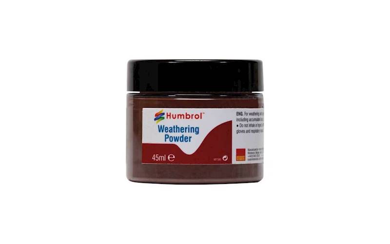 Humbrol Pigment 45ml Dark Earth