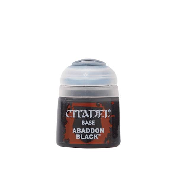 Farba Citadel Base Abaddon Black 12ml