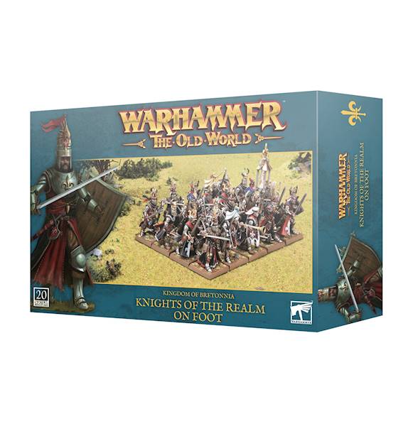 TOW Kingdom of Bretonnia Knights of the Realm foot