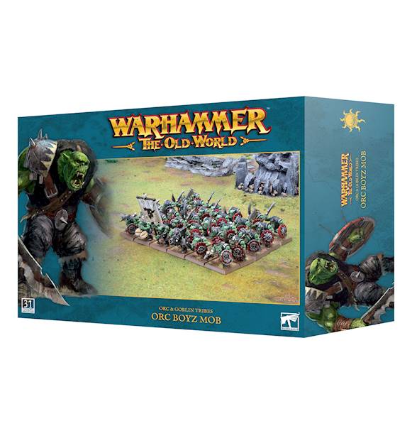 TOW Orc & Goblin Tribes Orc Boyz Mob