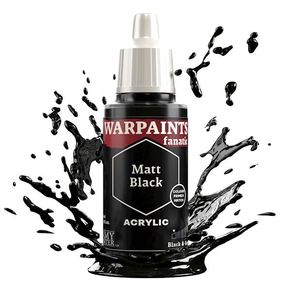 Farba AP Fanatic Matt Black 18ml
