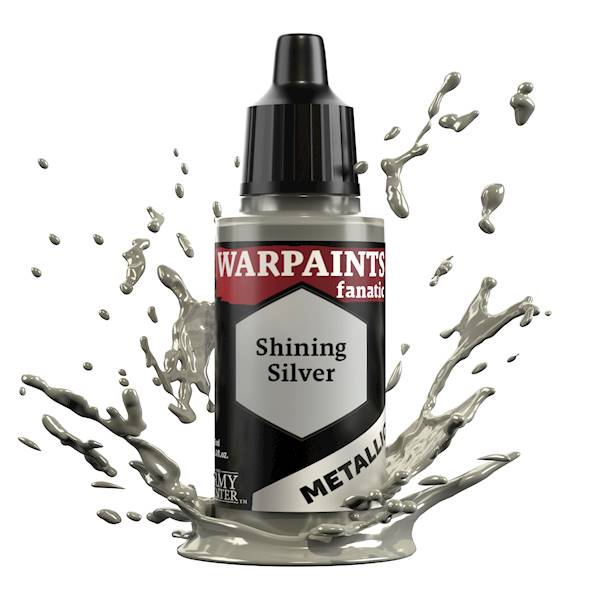 Farba AP Fanatic Metallic Shining Silver 18ml