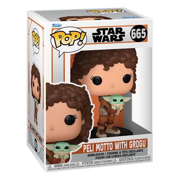 Funko POP! Star Wars Peli Motto w/ Grogu 665