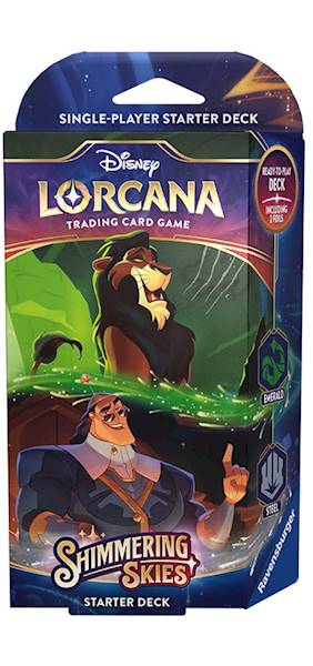 Lorcana TCG Shimmering Skies Starter Emerald