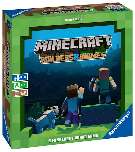 Minecraft Builders & Biomes Gra Planszowa