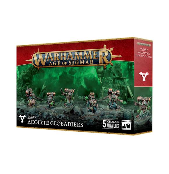 AoS Skaven Acolyte Globadiers