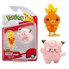 Pokemon Battle Figure 2-pack Torchic & Clefairy