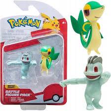 Pokemon Battle Figure 2-pack Machop & Snivy