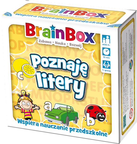 BrainBox Poznaję litery