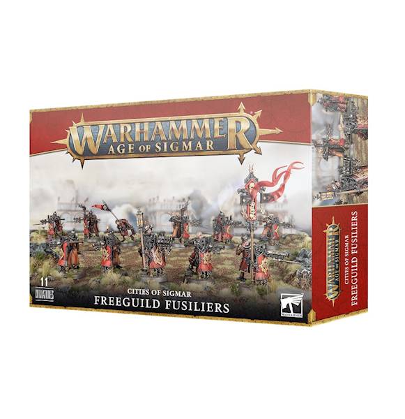 AoS Cities of Sigmar Freeguild Fusiliers