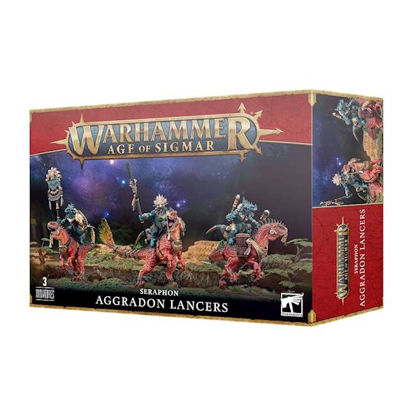 AoS Seraphon Aggradon Lancers