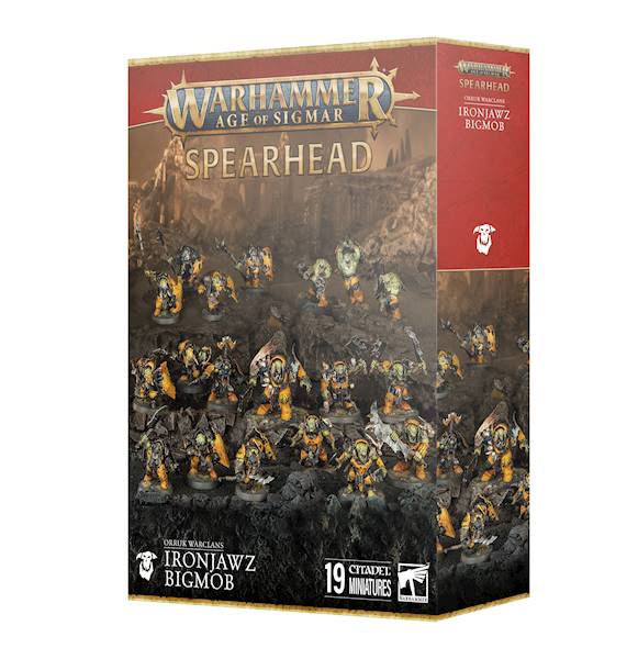 AoS Orruk Warclans Spearhead Ironjawz Bigmob