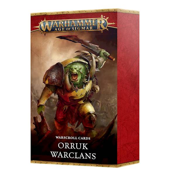 AoS Orruk Warclans Warscroll Cards (2025)
