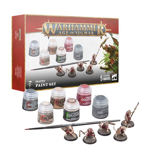 AoS Skaven + Paint Set (2024)