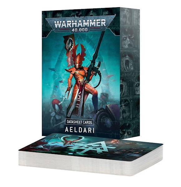 WH40K Aeldari Datasheet cards (2025)