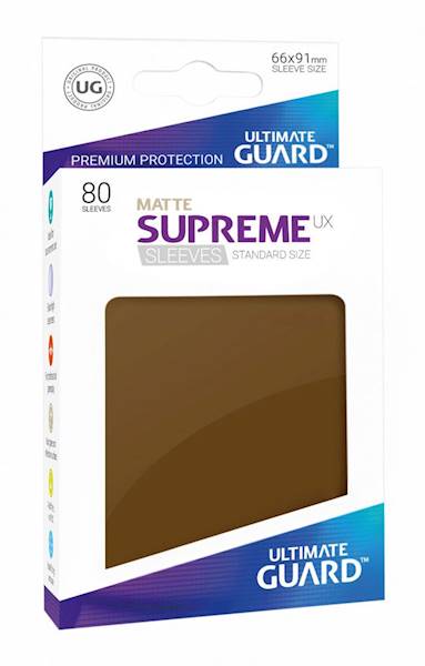 Koszulki UG Supreme UX Matte Brown 80 szt