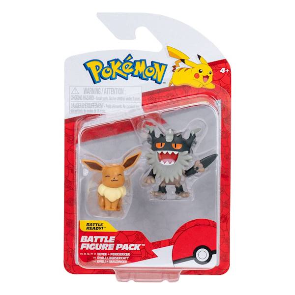 Pokemon Battle Figure 2-pack Eevee + Perrserker
