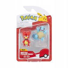 Pokemon Battle Figure 2-pack Magby + Squirtle