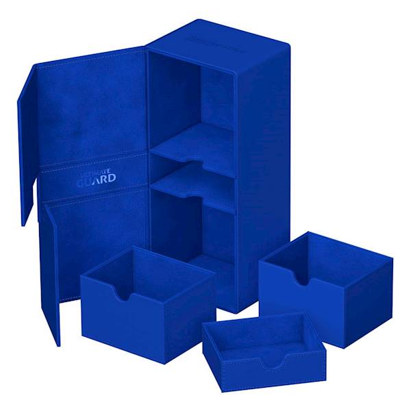 Deckbox UG Twin Flip'n'Tray 266+ Xenoskin Blue