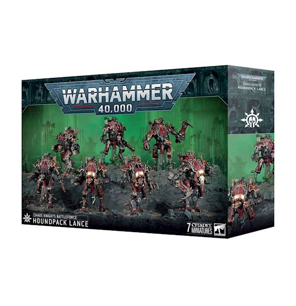 WH40K Chaos Knights Houndpack Lance