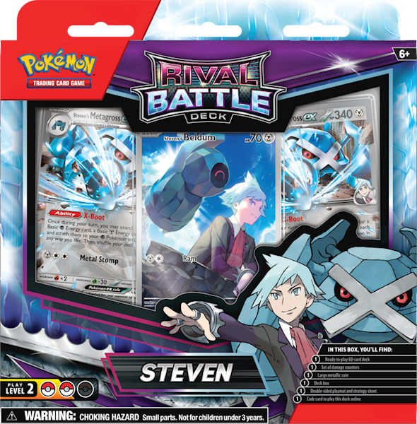 PTCG Rival Battle Deck Steven