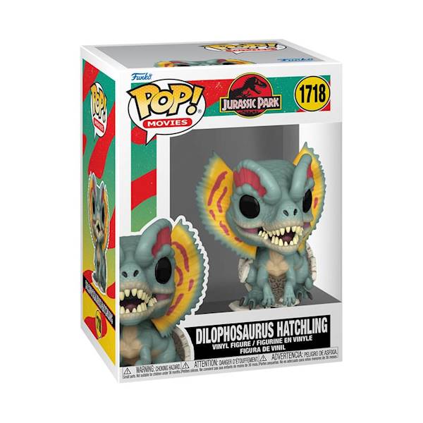 Funko POP! Jurassic Park Dilophosaurus Hatch 1718