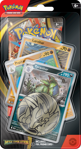 PTCG Mega Evolution Checklane Blister Tyranitar