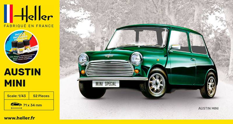 Model Austin Mini 1:43 Starter Set