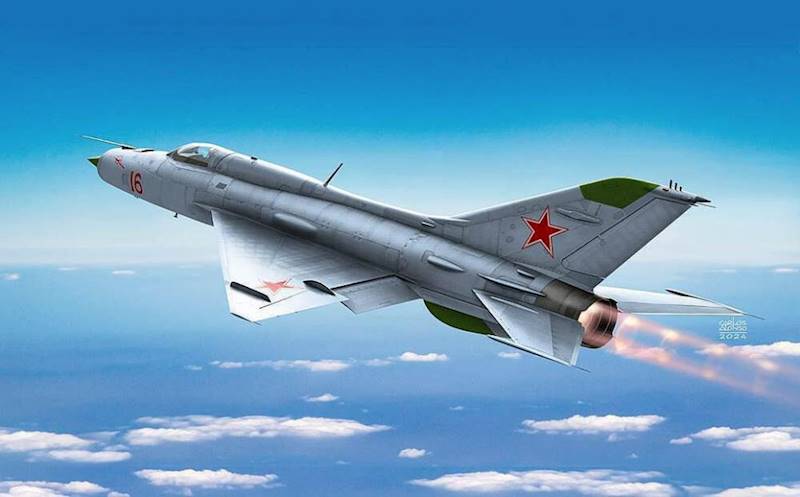 Model MIG-21PF Polskie Malowanie
