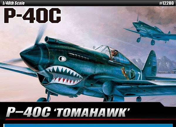 Model P-40C Tomahawk 