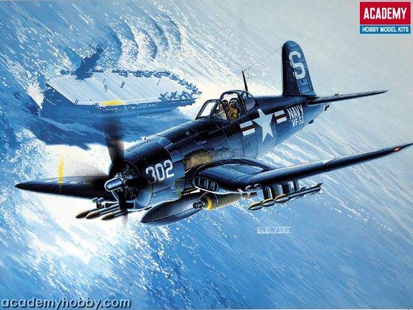 Model F4U-4B Corsair