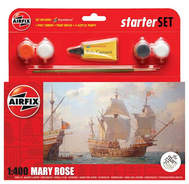 Model Mary Rose 1:400 Starter Set