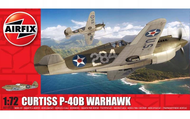 Model Curtiss P-40B Warhawk
