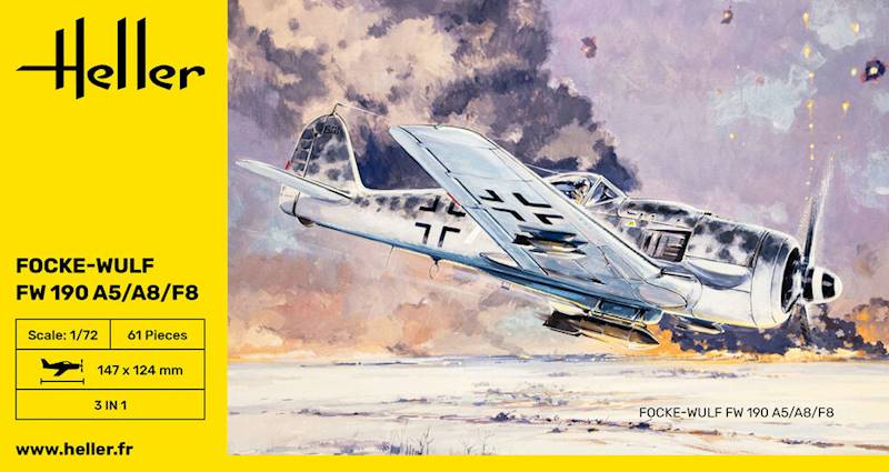 Model Focke-Wulf FW 190 A5/A8/F8