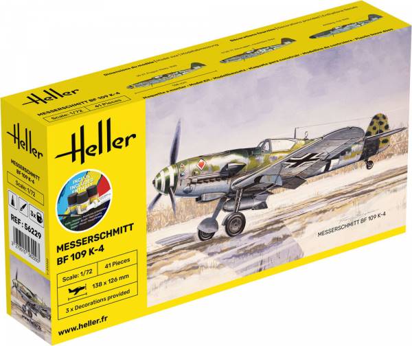 Model Starter Set-Messerschmitt Bf 109 K-4