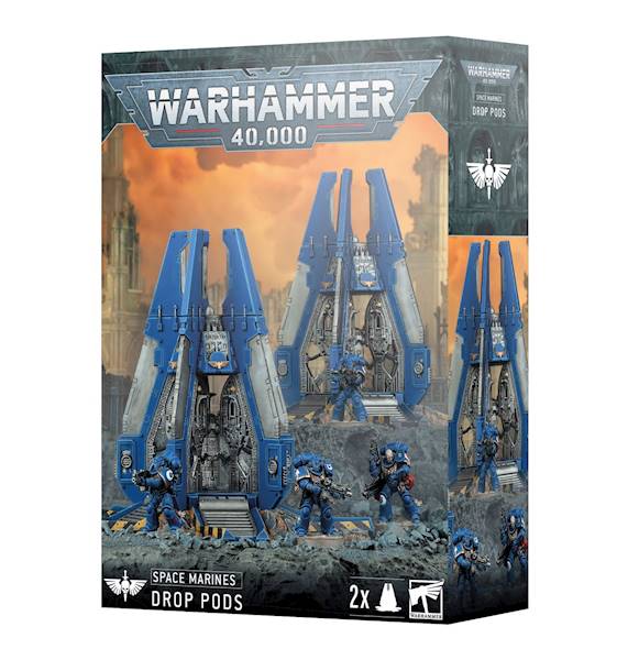 WH40K Adeptus Astartes Drop Pods