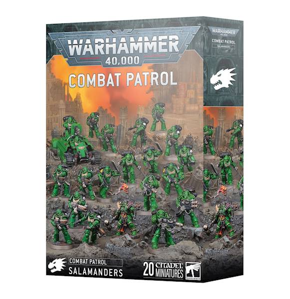 WH40K  Space Marins Combat Patrol Salamanders 
