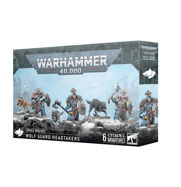 WH40K Space Wolves Wolf Guard Headtakers