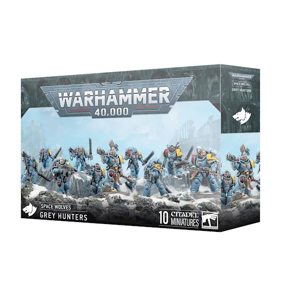 WH40K Space Wolves Grey Humters