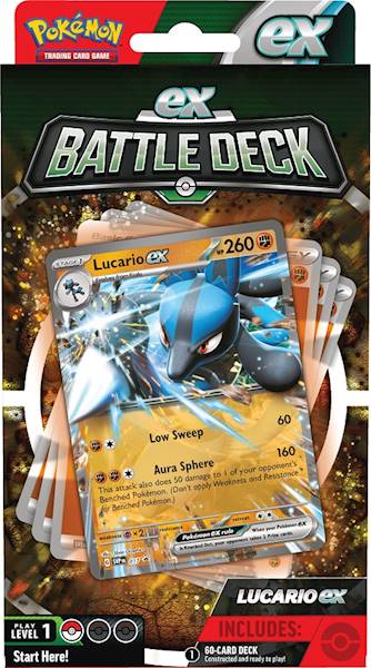 PTCG Ex Battle Deck Lucario Ex