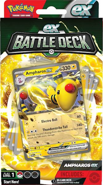 PTCG Ex Battle Deck Ampharos Ex