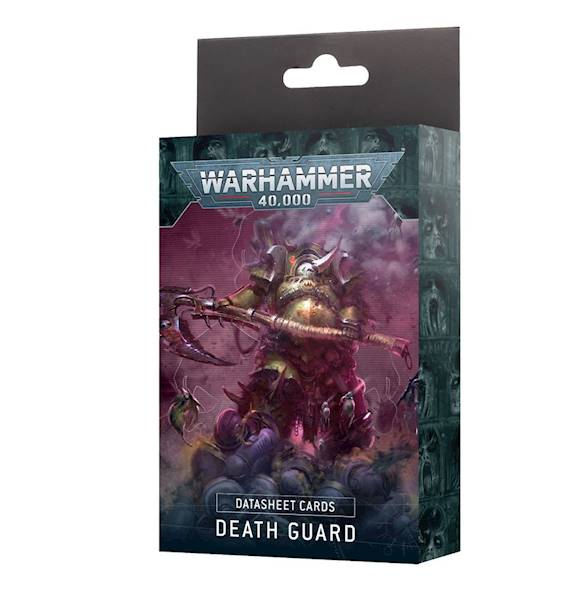 WH40K Death Guard Datasheet Cards
